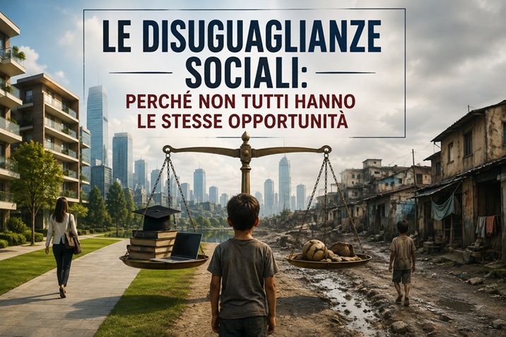 Le disuguaglianze sociali rappresentano uno dei temi centrali per comprendere