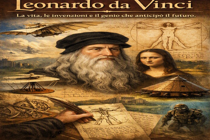 Leonardo da Vinci è una delle figure più affascinanti della storia dell'umanità