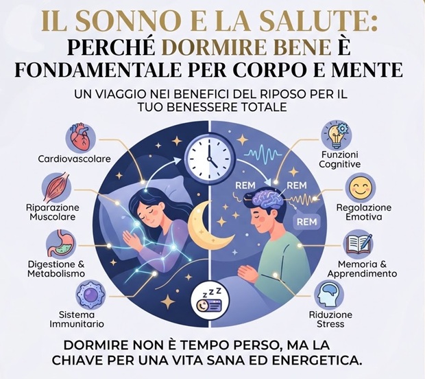 Dormire è una delle attività più naturali della vita umana, ma il sonno è